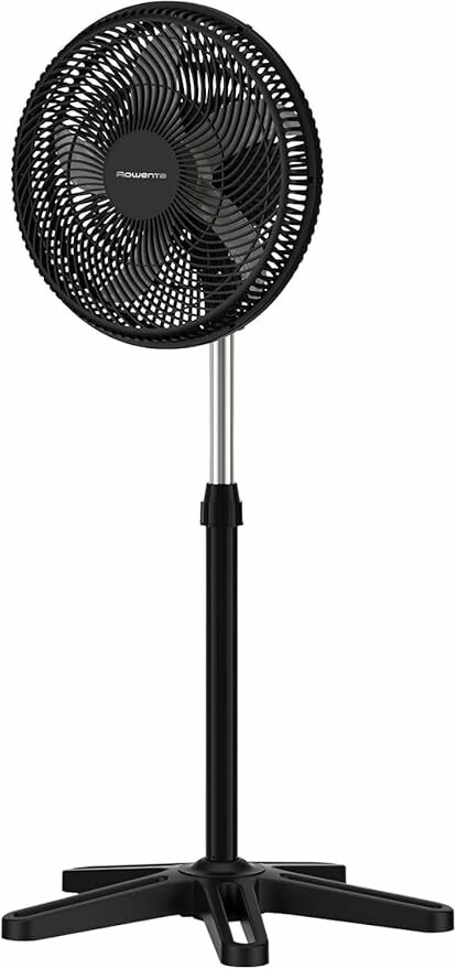 Rowenta Turbo Essential ventilador de pé, potente, 3 velocidades