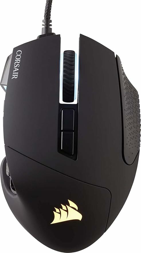 Corsair SCIMITAR RGB ELITE rato com cabo para jogos