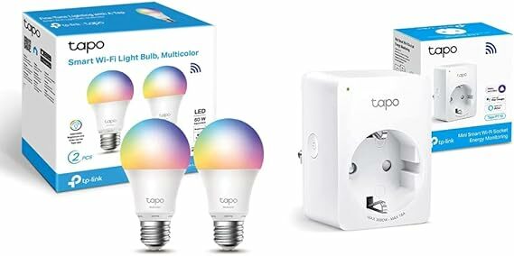 TP-Link Tapo L530E 2-Pack - Lâmpada LED inteligente Wi-Fi