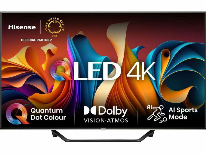 TV HISENSE 50A7NQ (QLED - 50'' - 127 cm - 4K Ultra HD - Smart TV)