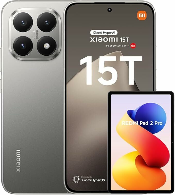 Xiaomi 15T Smartphone de 12 + 256 GB