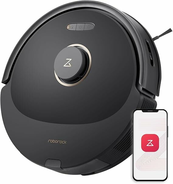 roborock Q8 MAX Robot aspirador escovas duplas, HyperForce&reg; 5500 Pa