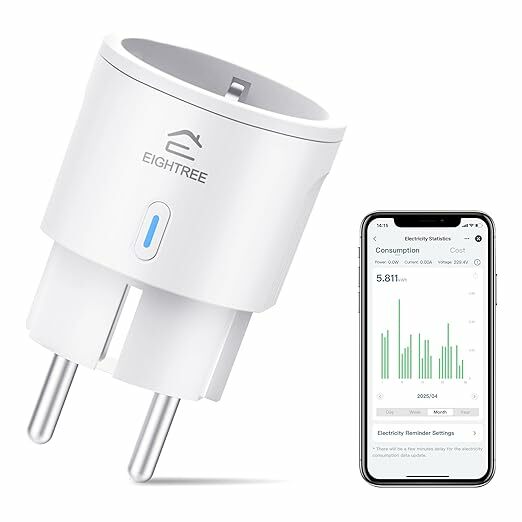 EIGHTREE Alexa Mini tomada inteligente
