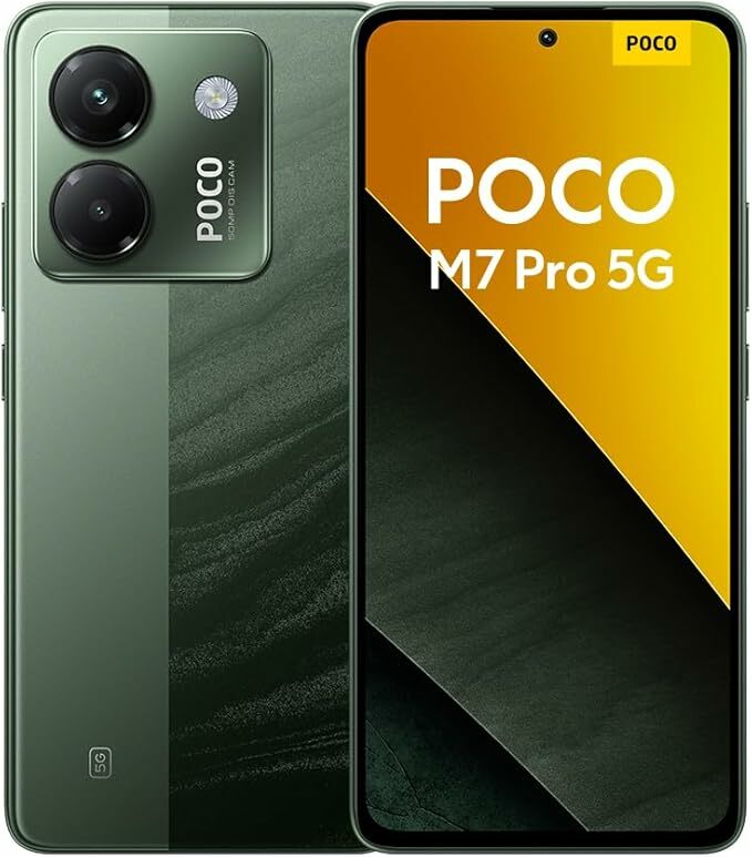 Xiaomi POCO M7 Pro 5G Smartphone de 8 + 256 GB, câmara de 50 MP Sony com OIS