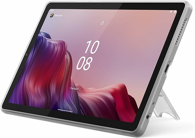 Lenovo Tab M9 Tablet HD de 9", MediaTek Helio G80, 3 GB de RAM, 32 GB expansíveis até 2 TB, 2 altifalantes, WiFi + Bluetooth 5.1, Android 12 capa e filme - cinzento
