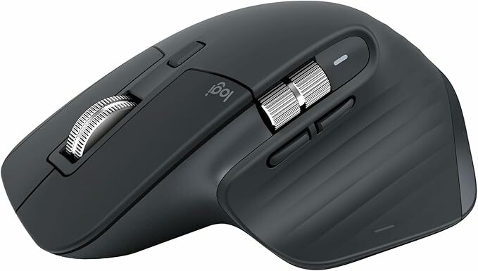 Logitech MX Master 3S Rato sem fios desempenho com deslocamento rápido