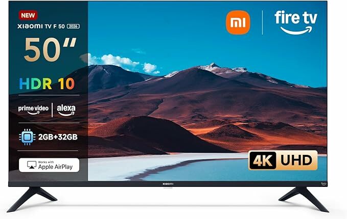 XIAOMI TV F 50, 50 polegadas (127 cm), 4K UHD