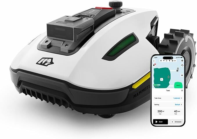 MAMMOTION YUKA Mini 500 Robot corta-relvas periféricas sem cabos