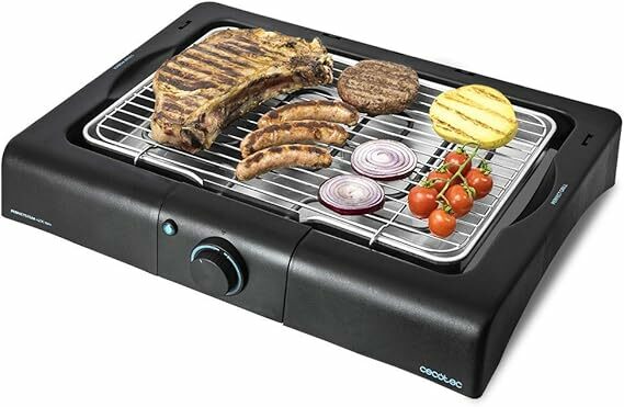 Cecotec Churrasco elétrico de mesa de 2400 W