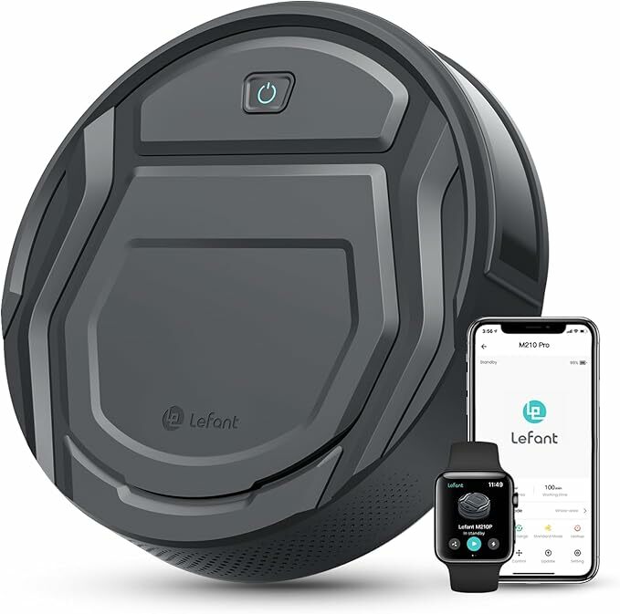 LEFANT M210 Pro Robot Aspirador, sucção de 2200 Pa