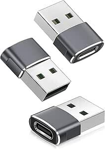 Basesailor Adaptador USB para USB C 3 Pack