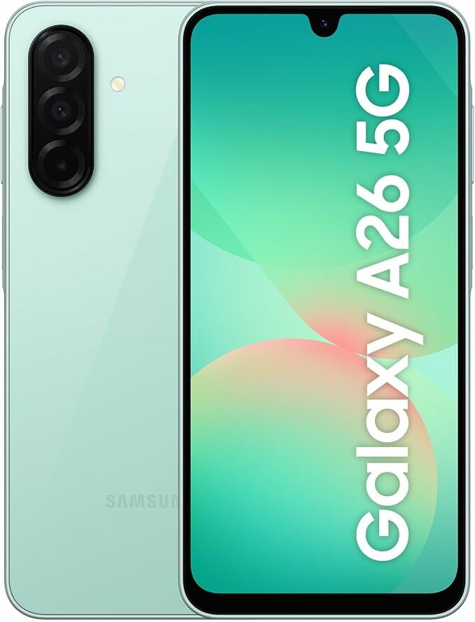Samsung Galaxy A26 5G 256 GB Telemóvel, Awesome Intelligence, 6 GB RAM, 50 MP câmera