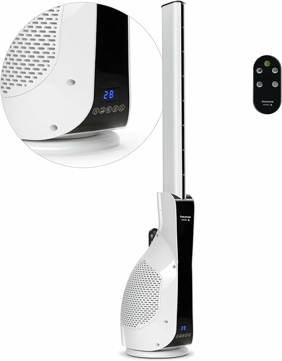 Taurus - Ventoinha de torre Babel invisível Amazing 30W