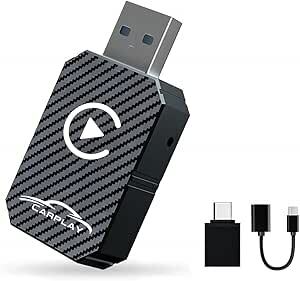 Adaptador Carplay sem fio, atualização 2025 Wireless CarPlay para carros