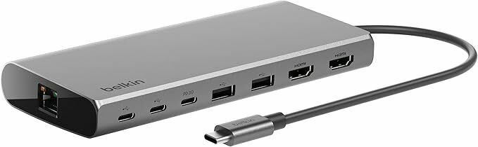 Belkin Core Connect Hub USB-C de 8 portas