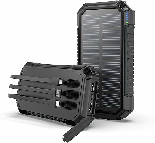 Carregador solar 27000 mAh