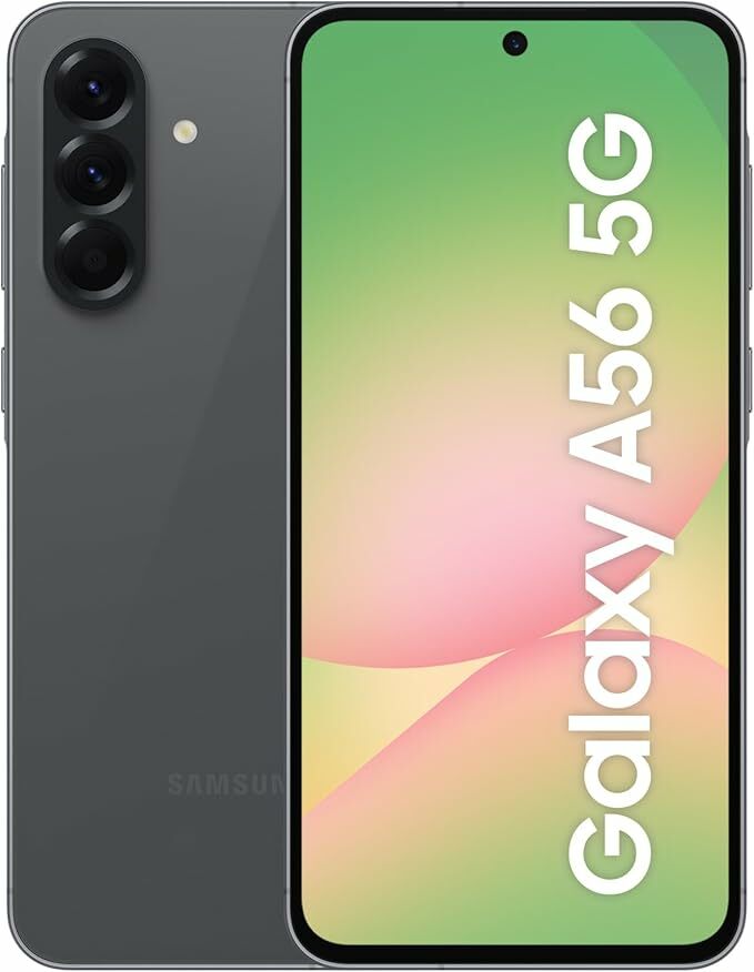 Samsung Galaxy A56 5G 256GB, telemóvel, 8 GB RAM, câmara 50 MP