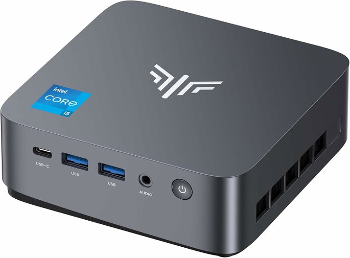 NiPoGi P3 Mini PC, fagor ntel Core i5-12500H, W-11 Pro, 24 GB LPDDR5 1TB