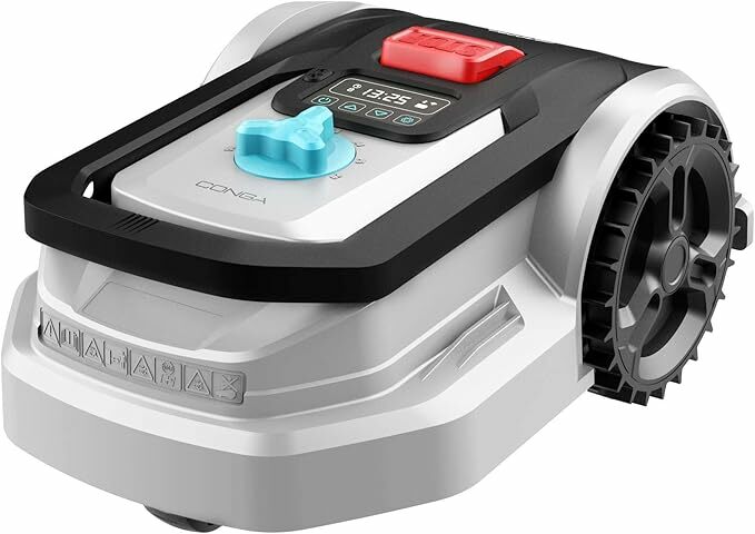 Cecotec Robot corta-relvas Conga Grasshopper 300. Motor digital Brushless, superfícies de 300 m2