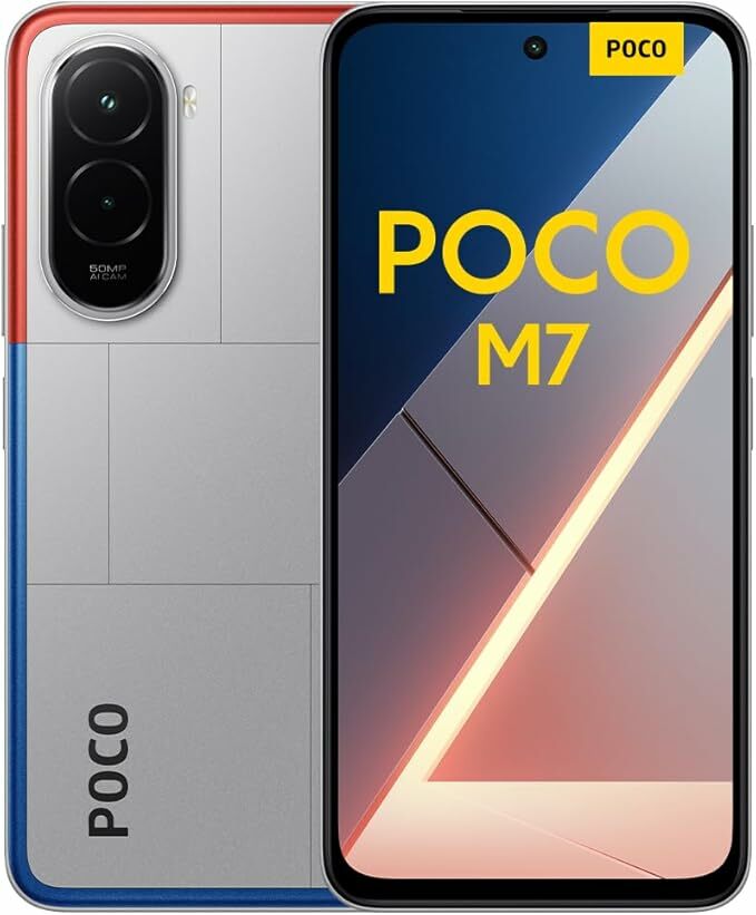 XIAOMI POCO M7 Smartphone de 8 + 256 GB, câmara dupla de 50 MP com AI