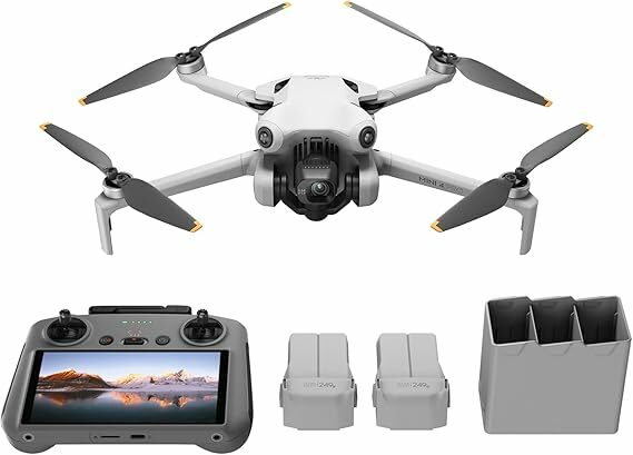 DJI Pack Mini 4 Pro Voe mais com DJI RC 2 (ecrã de controlo remoto)