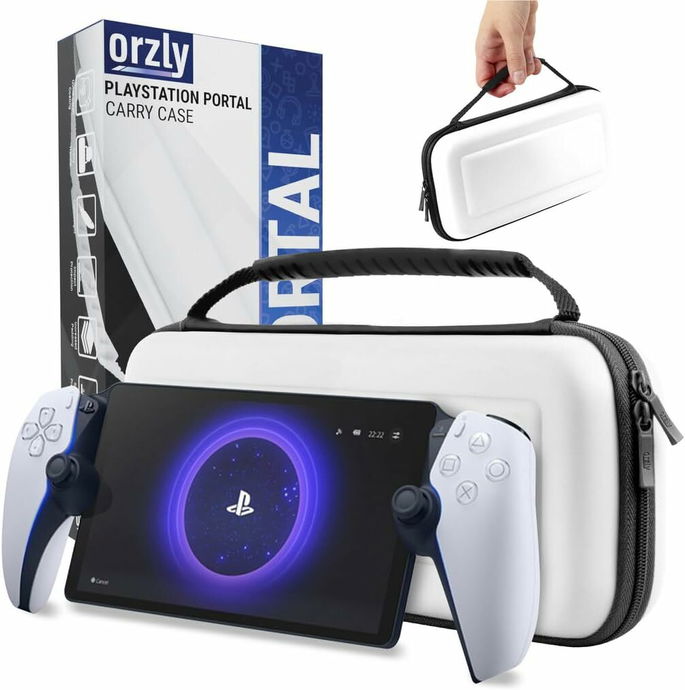Orzly Playstation Portal Parent, Preto/Branco