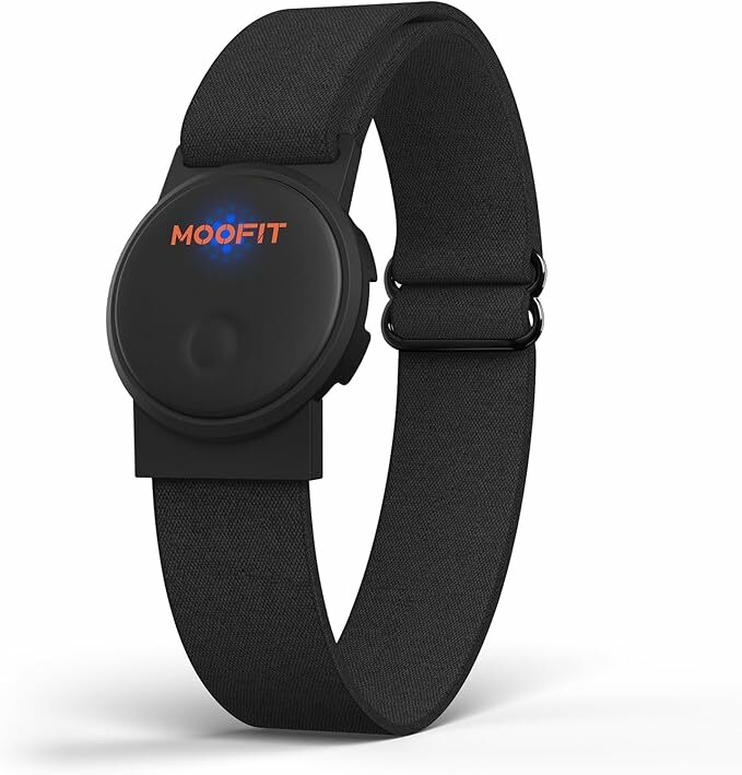 moofit HW401 Pulseira monitor de frequência cardíaca Bluetooth Ant+