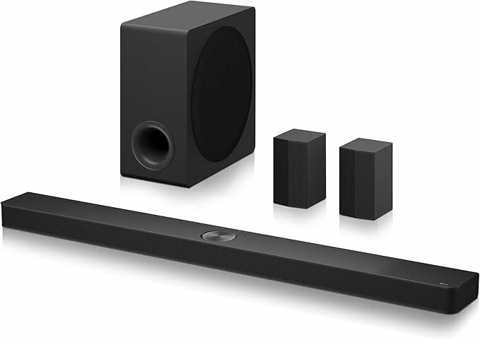 LG S90TR Barra de som inteligente, potência de 670 W