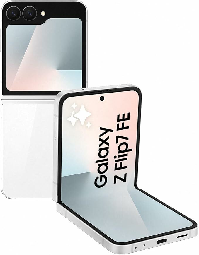 Samsung Galaxy Z Flip7 FE 256 GB - Telefone com IA, design dobrável, ecrã frontal amplo, câmara 50 MP