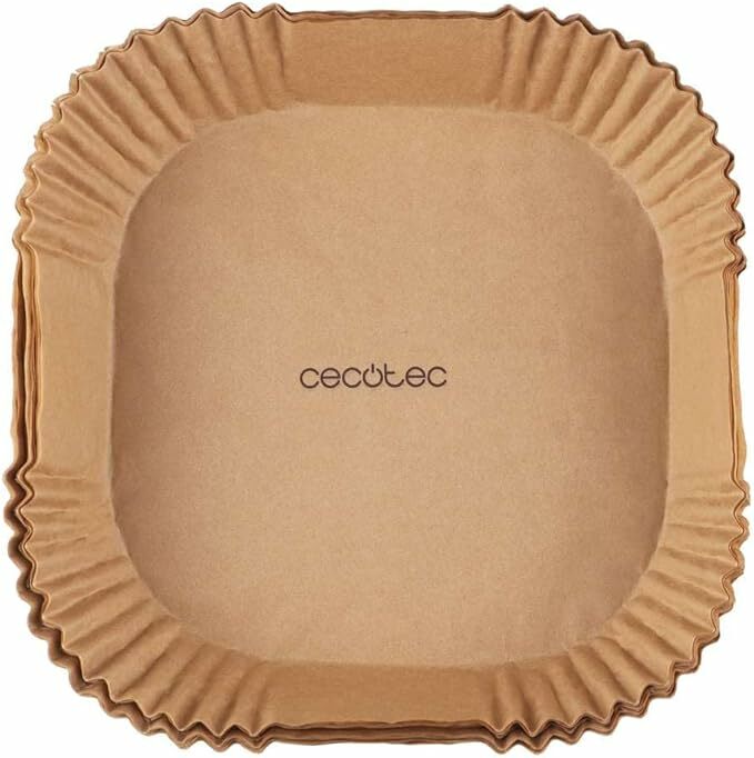 Cecotec Acessórios de papel para fritadeira de ar sem óleo Cecofry Paper Pack