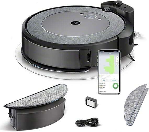 iRobot Roomba Combo i5 Robot aspirador e esfrega-ch&atilde;o 2em 1 com dep&oacute;sito misto