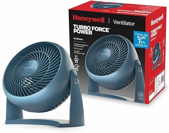Honeywell Ventoinha potente TurboForce
