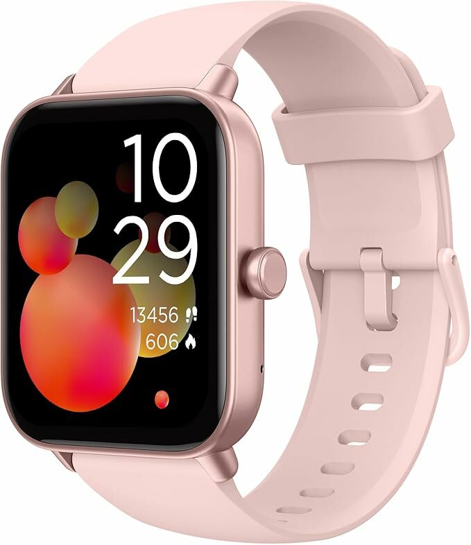 TOOBUR Relógio inteligente mulher com Alexa, 1,8" smartwatch desportivo com 100 desportos