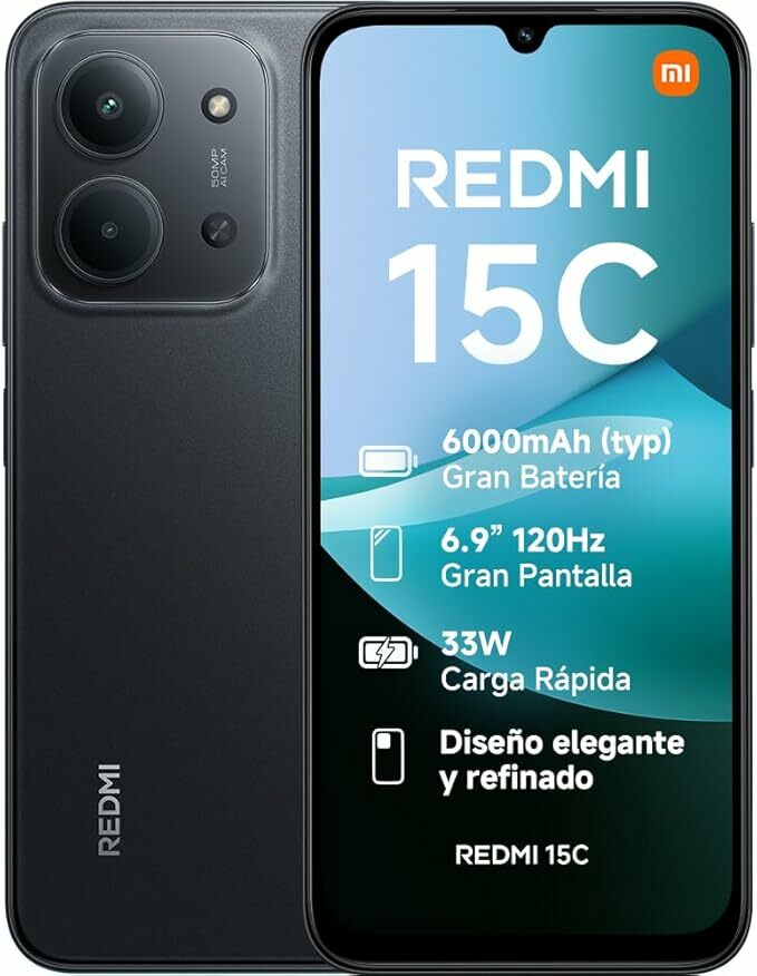 XIAOMI Redmi 15C Smartphone de 4 + 256 GB