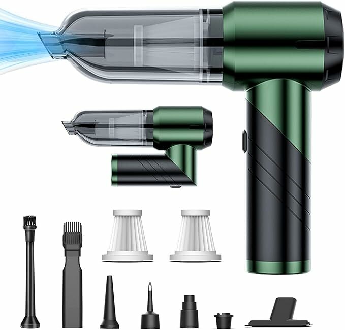 Anosuwa Aspirador de mão, 20000 Pa aspirador potente para carro