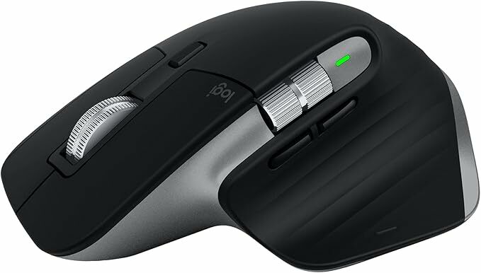 Logitech MX Master 3S para Mac, rato sem fios Bluetooth com deslocamento ultra rápido