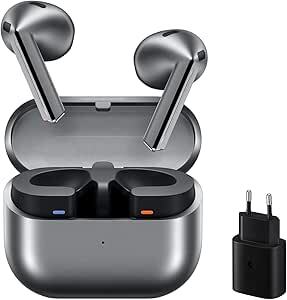 Samsung Galaxy Buds3 Carregador - auriculares sem fios, cancelamento de ruído, Bluetooth, áudio 360