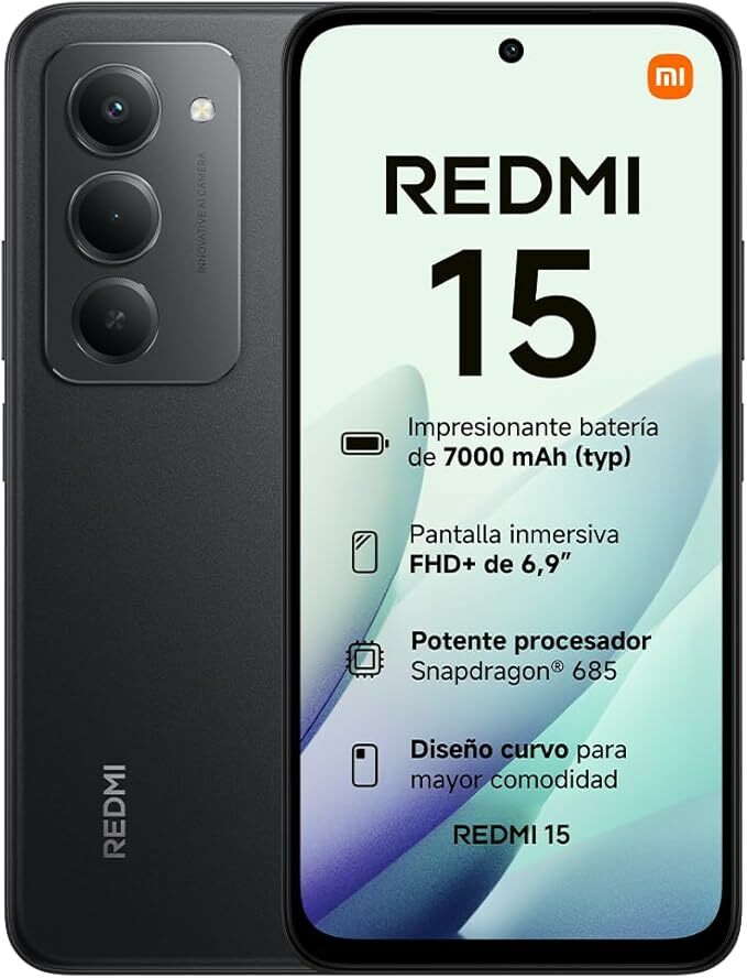 XIAOMI REDMI 15 Smartphone de 8 + 256 GB