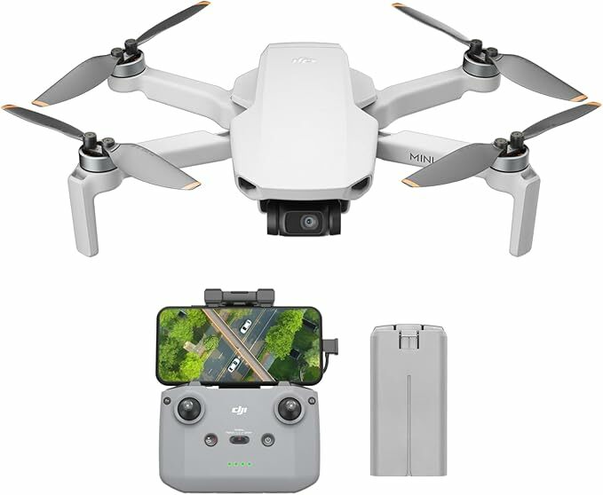 DJI Mini 4K, drone com câmara 4K UHD para adultos, menos de 249 g