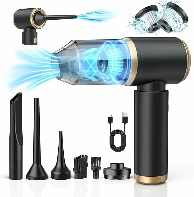 15000 PA aspirador de carro potente portátil recarregável