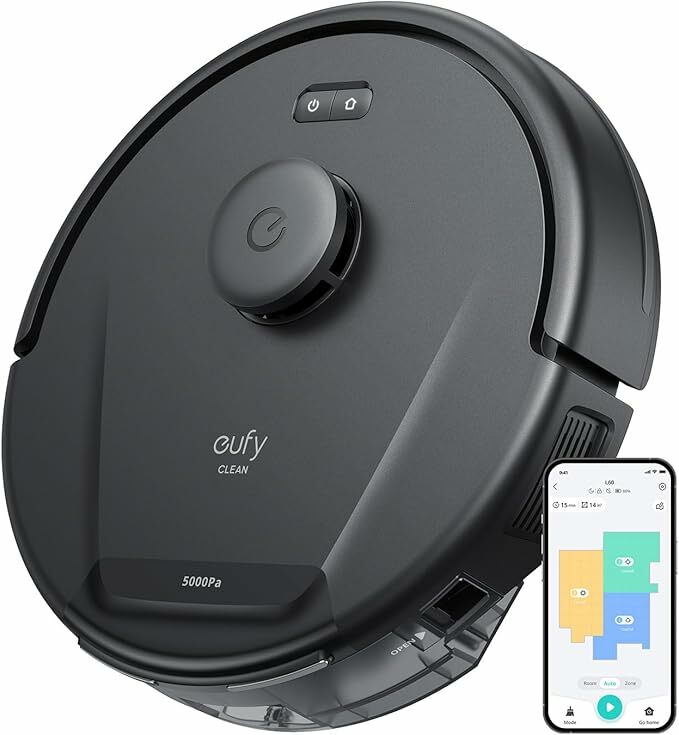 eufy Clean Robot aspirador L60, navegação por laser iPath