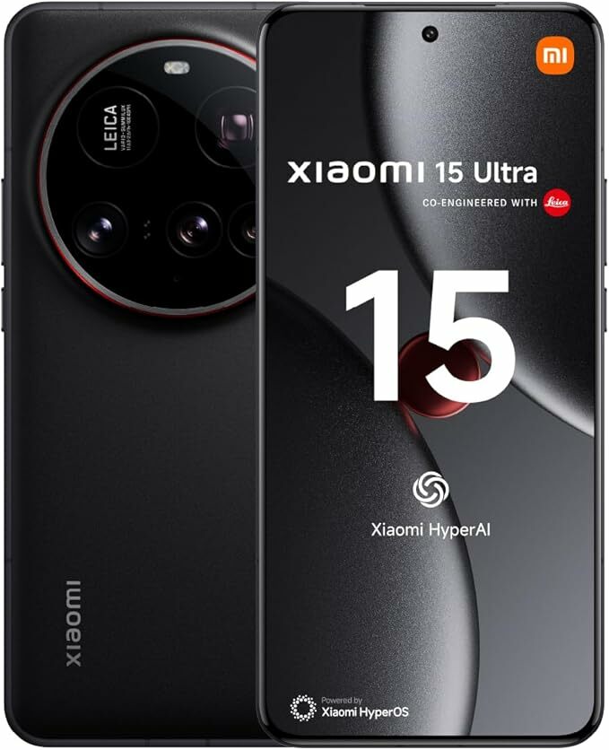 Xiaomi 15 Ultra - Smartphone de 16+512 GB, lente ótica Leica Summilux