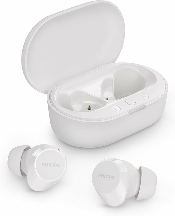 PHILIPS TAT1209WT Auriculares True Wireless com Bluetooth