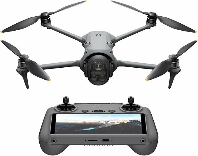 DJI Mavic 4 Pro com DJI RC 2, drone tricâmara insígnia com câmara Hasselblad de 100 MP