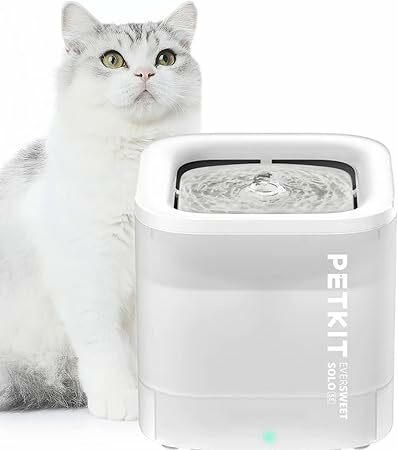 PETKIT EVERSWEET Fonte automática para gatos de 1,85 l, bomba de água sem fio