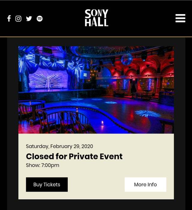 Sony Hall