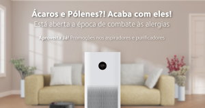 7 purificadores e aspiradores robot Xiaomi em promoção na Mi Store Portugal