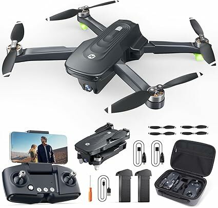Holy Stone HS175D Drone com câmara 4K para adultos, motor sem escovas