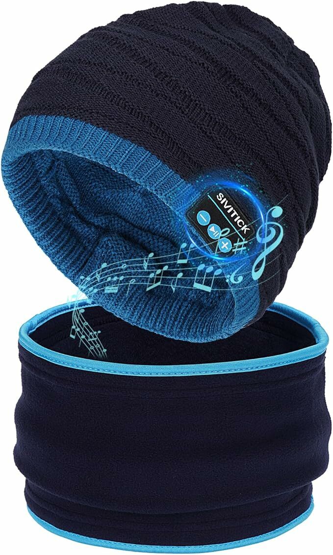 SIVITICK Gorro Bluetooth presentes originais para homens e mulheres