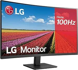 LG 32MR50C-B Monitor curvado, 32 polegadas